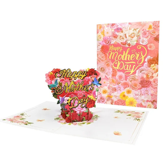 3D Happy Mothers Day Card